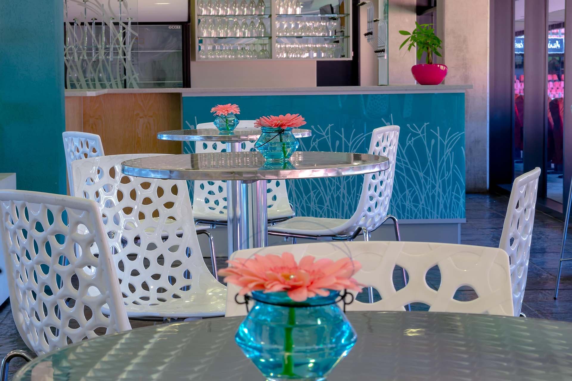 NMB Stadium Inside Press Cafe View